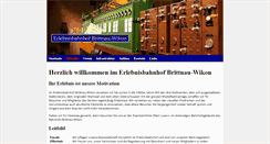 Desktop Screenshot of erlebnisbahnhof.ch